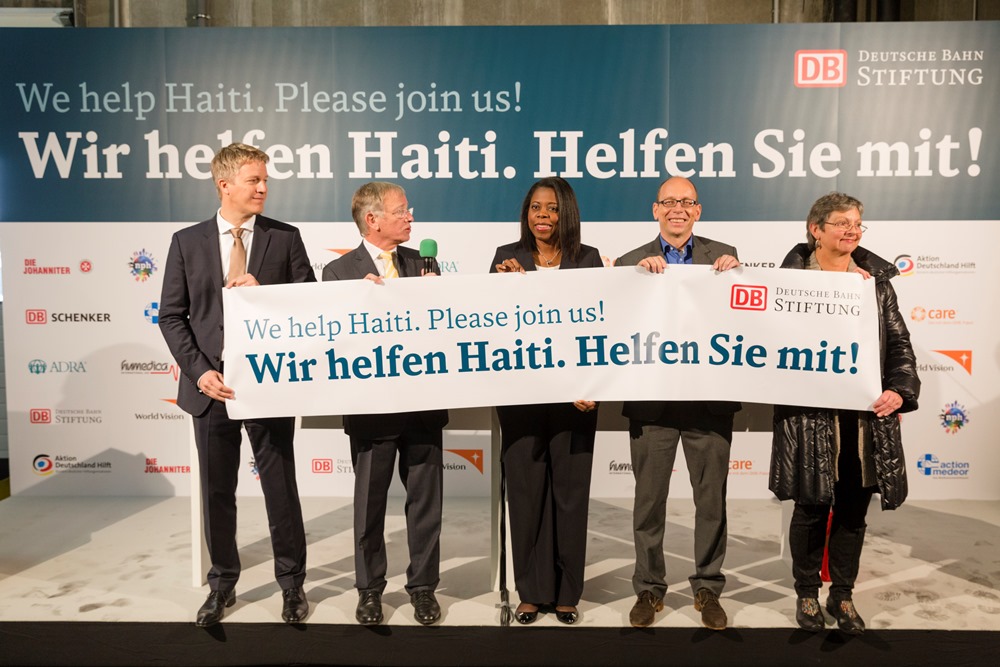 Wir Helfen Haiti 73 Tonnen Hilfsguter Fur Krisenregion Deutsche Bahn Stiftung